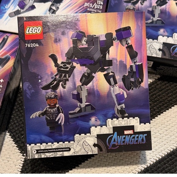 1 LEGO Marvel Avengers Black Panther Mech Set - Picture 2 of 2